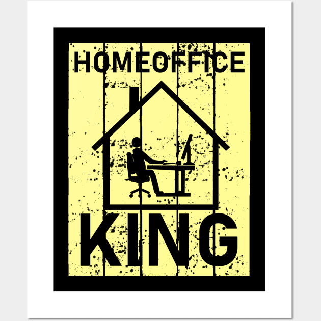 Home Office King Man Wall Art by Imutobi